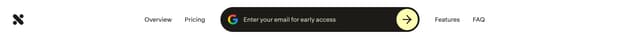 Minimal Navigation Bar on northmail.app
