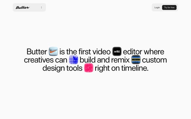 Statement Timeline with 3D Icons on butter.video