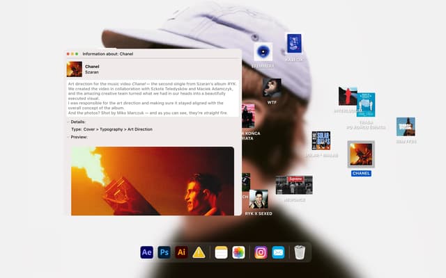 Finder Modal — Chanel Art Direction on bychudy.com