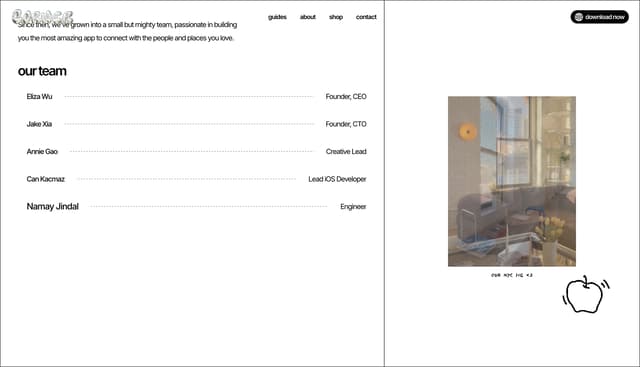 Grid-Lined Team Directory on corner.inc