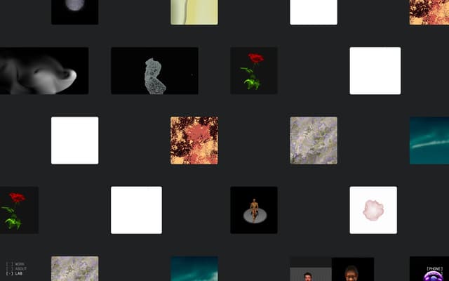 Lab — Asymmetric Thumbnail Mosaic on jordigarreta.com