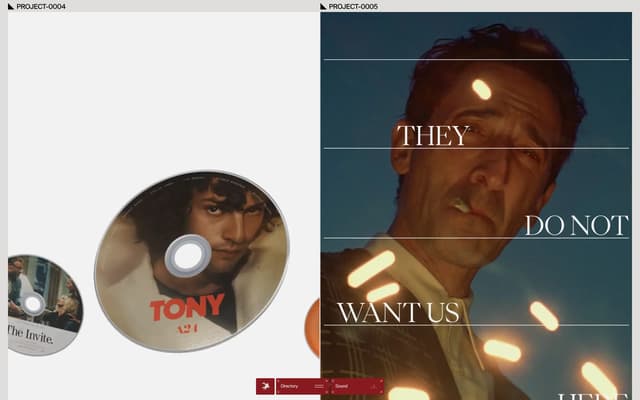 Split-Screen Film Showcase on a24.raviklaassens.com