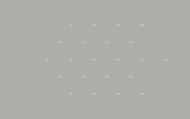 Number-word grid preloader counting to seventeen on seventeenagency.com