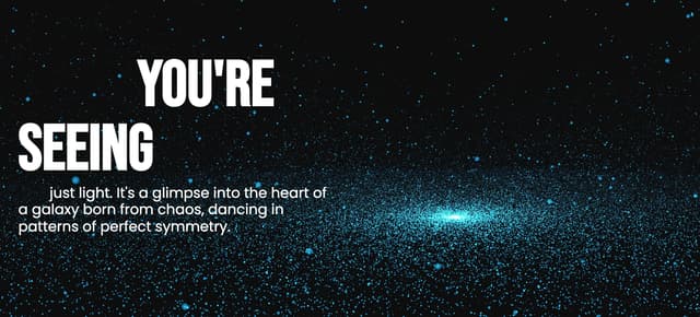 Cosmic Typography Reveal on astrarise.vercel.app