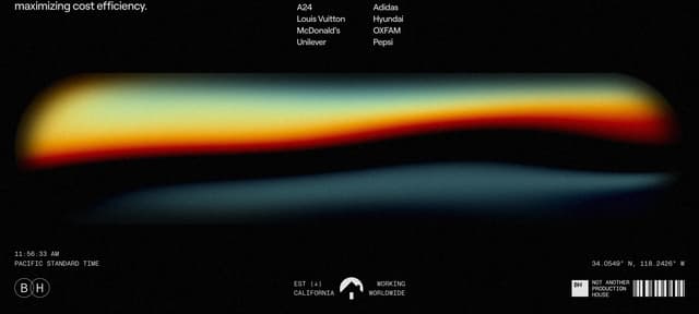 Text-to-Shader Transition on backhouse.com