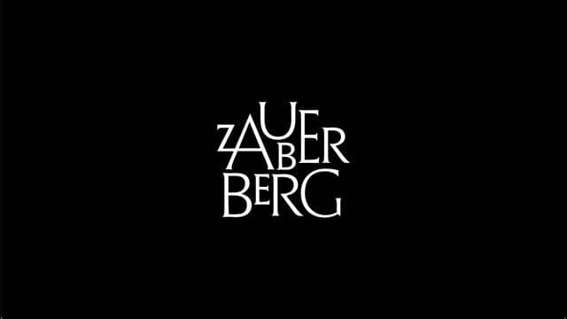 Typographic index with full-bleed background hover on zauberbergproductions.com