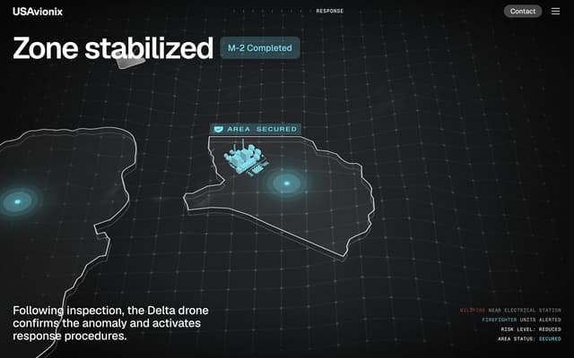 Mission Completion with 3D Map HUD on usavionix.com