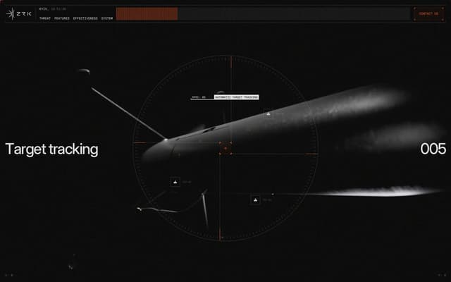 Target tracking reticle overlay on zrk.technology