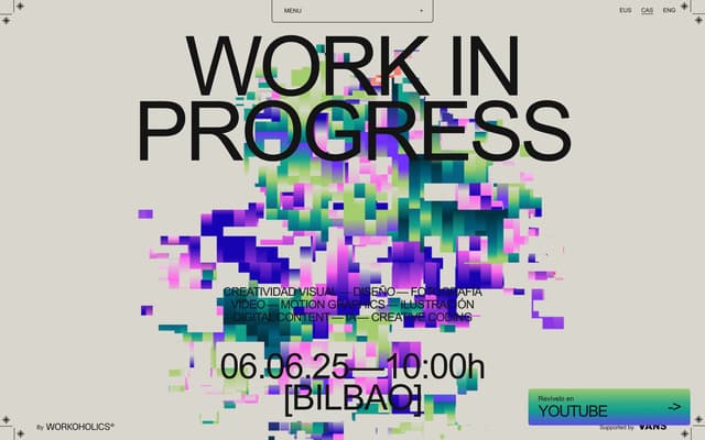 WIP 2025 Hero on wip.workoholics.es