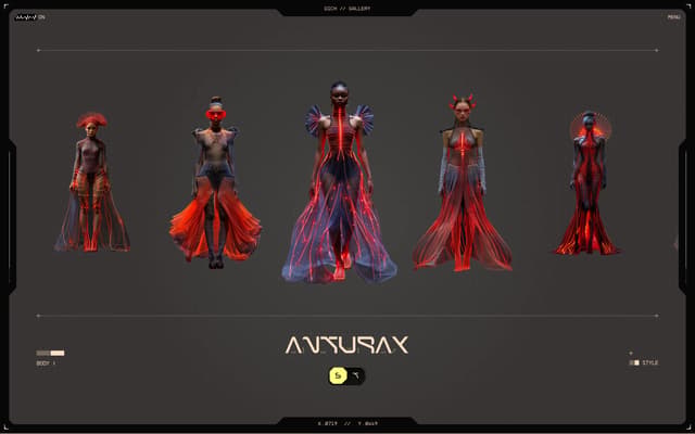 HUD-Overlay Image Marquee on dich-fashion.webflow.io