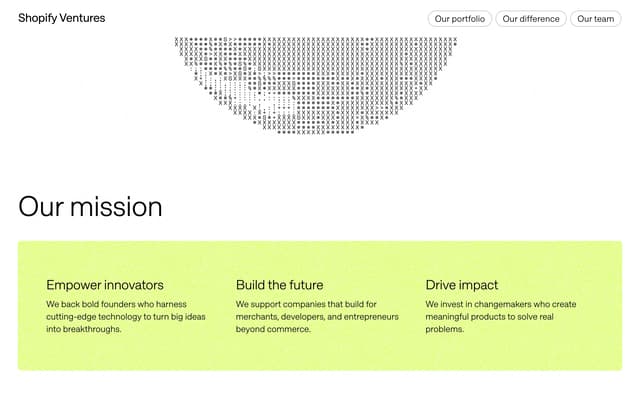 Hero-to-Content Transition on shopify.vc