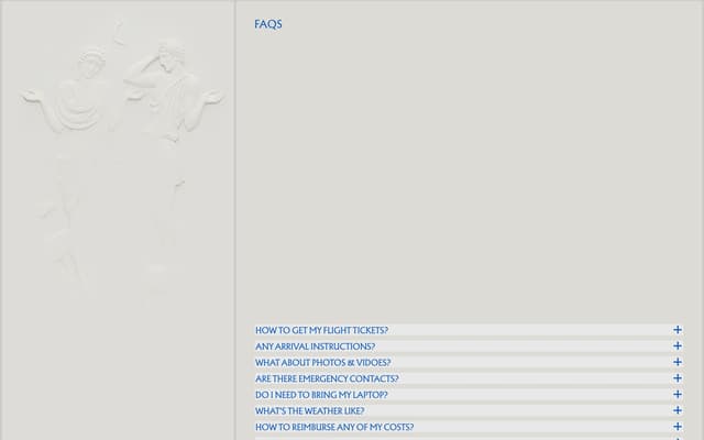 FAQ with Bas-Relief Sidebar on week.wild.plus