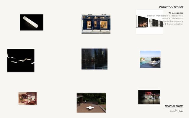 Sparse Grid Gallery on mathildedechiara.com