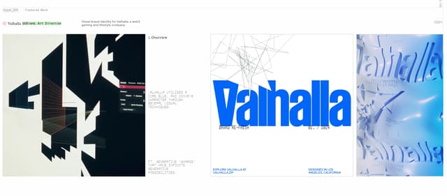 Valhalla Project Card on adamho.com