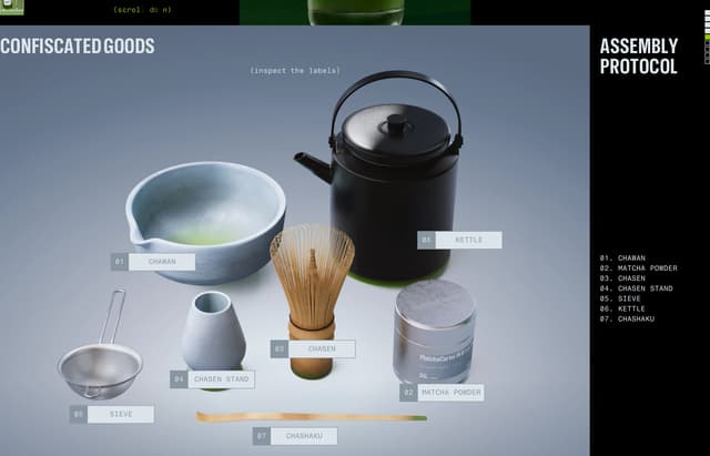 Matcha Equipment Showcase on matcha-cartel.com