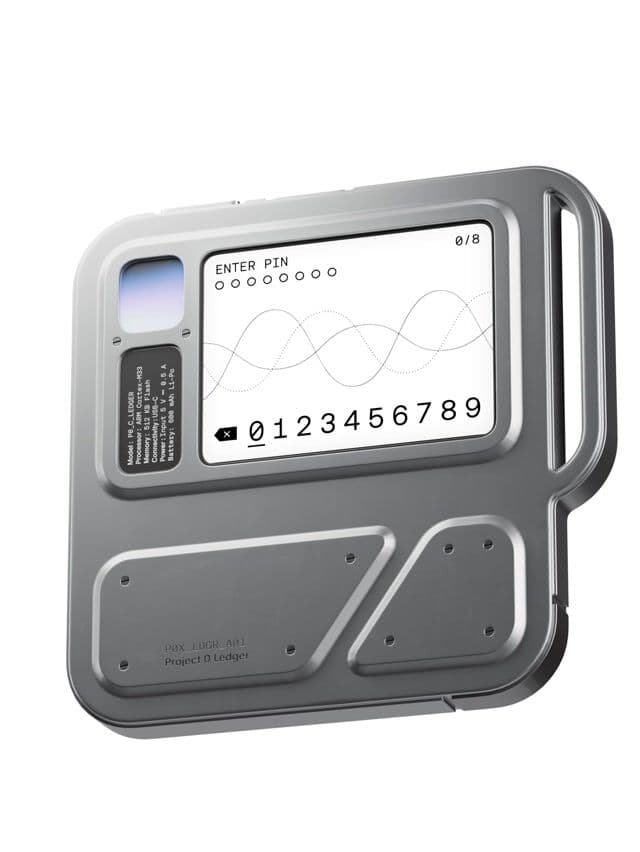 3D skeuomorphic PIN entry with interactive number masking on rawlab.co
