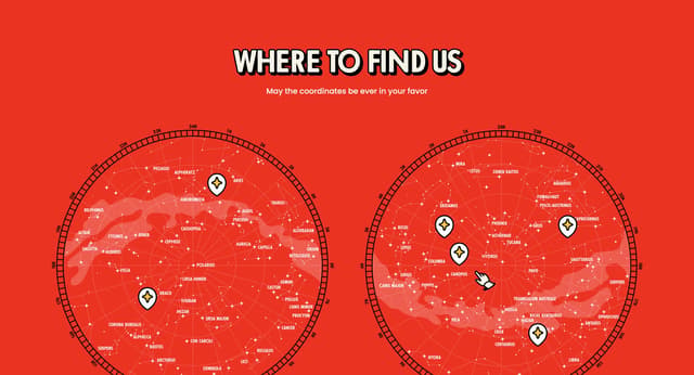 Star Charts as Location Maps on planetono.space