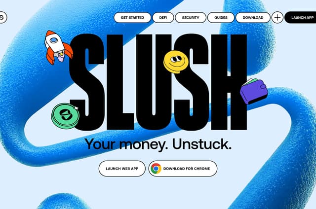 Slush Hero — 3D Character & Bold Type on slush.app
