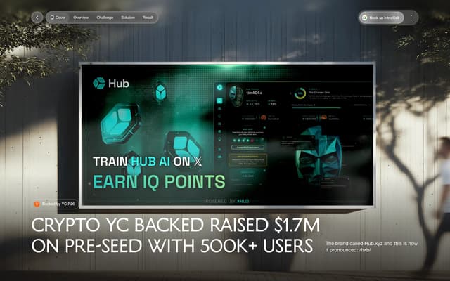 Hub Case Study Cover on componine.com