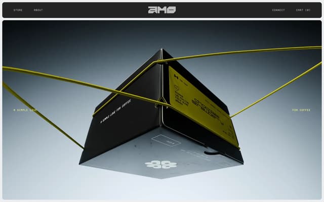 Floating Product Hero on enjoyamo.com
