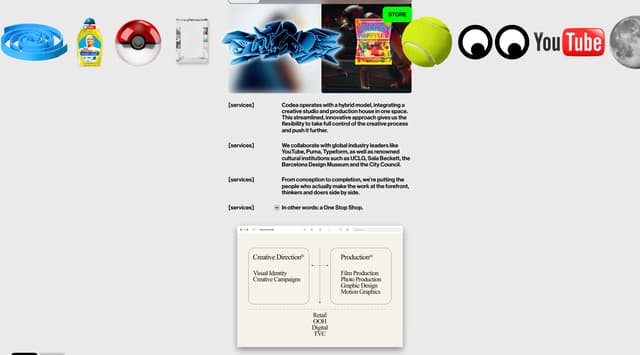 Services Section in Feed on codeastudio.com