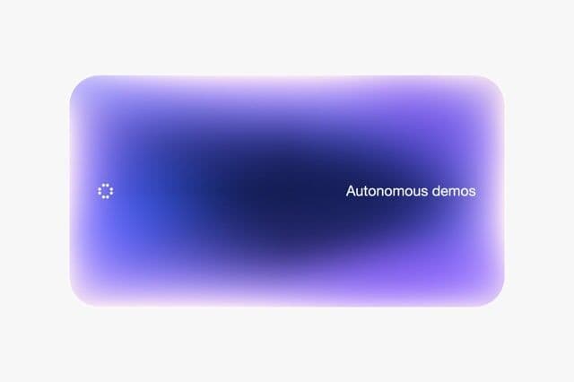 Morphing gradient container with fluid aspect ratio transition on x.com