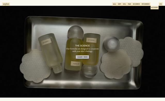 Clinical Product Showcase on unplainofficial.com