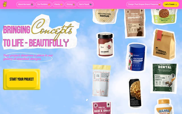 Floating Product Concepts Grid on marina-zakharova.netlify.app