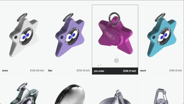 Product grid with 3D model rotation and seamless detail transition on lilguy.net