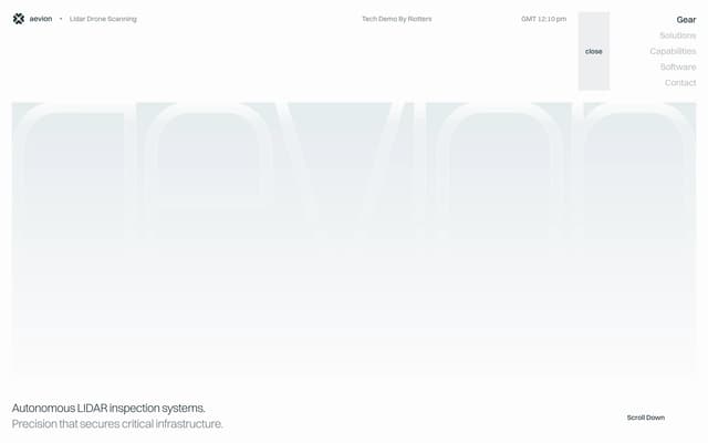 Watermark Navigation Overlay on drone.riotters.com