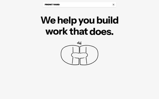 Nothing Clicks — Type vs. Doodle on byfrontyard.com