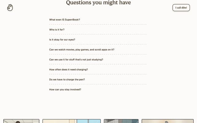 Notebook-Style FAQ on superr.ai