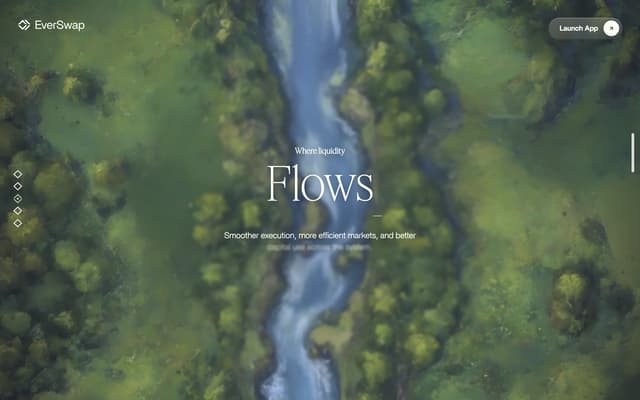 Flows — Serif Over River Valley on everswap.com