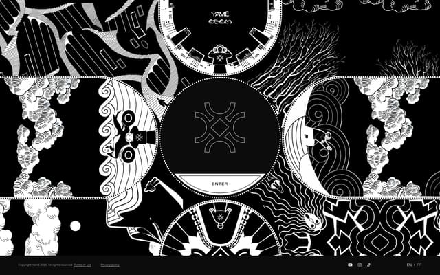 Illustrated Loading Screen on mola-zone.com
