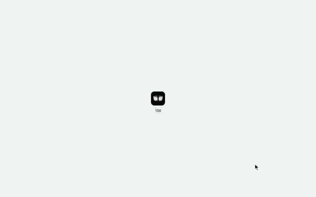 App-icon loader that flies into the nav, then a ring of spinning posters bursts in on premotio.com