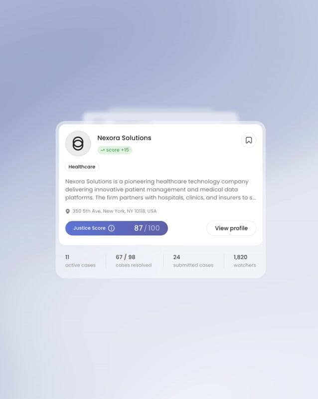 Profile card carousel with rolling counter animation on pxdx.pl