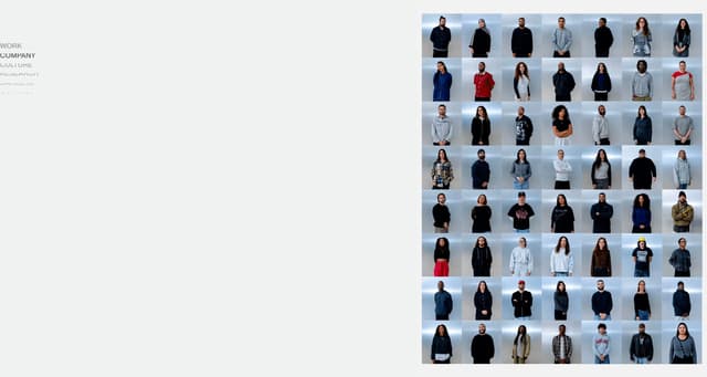 Full-Body Portrait Team Grid on yard.me