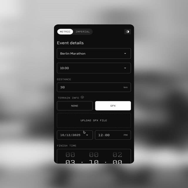 Multi-step calculator form with custom slider inputs on gardedesign.com