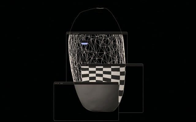 Loader that shows the 3D scene's render passes in little windows on guillaumecolombel.fr