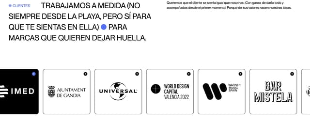 Client Logo Wall on caletastudio.com