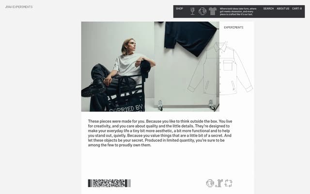 Overlapping Photo + Blueprint Sketch on store.rawlab.co