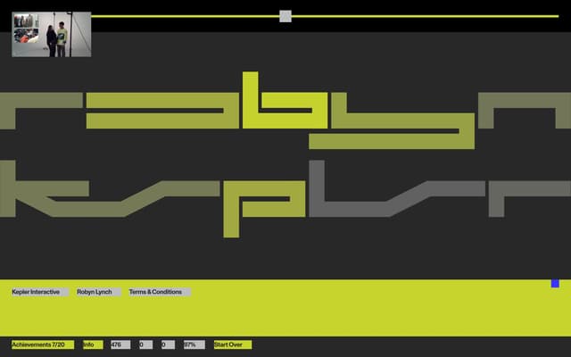 Deconstructed Closing Typography on robyn-lynch.kepler-interactive.com