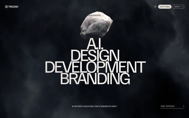 Knockout Typography Services on trionn.com
